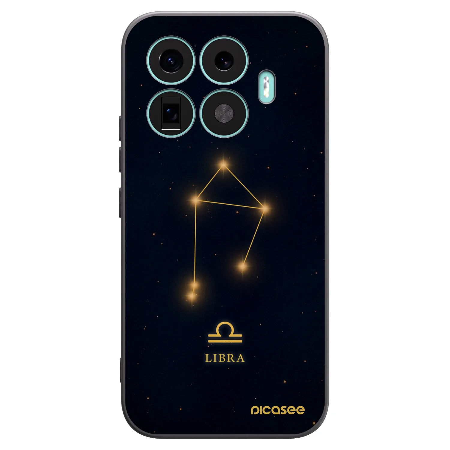 Picasee Μαύρη θήκη σιλικόνης για Xiaomi 17T - LIBRA