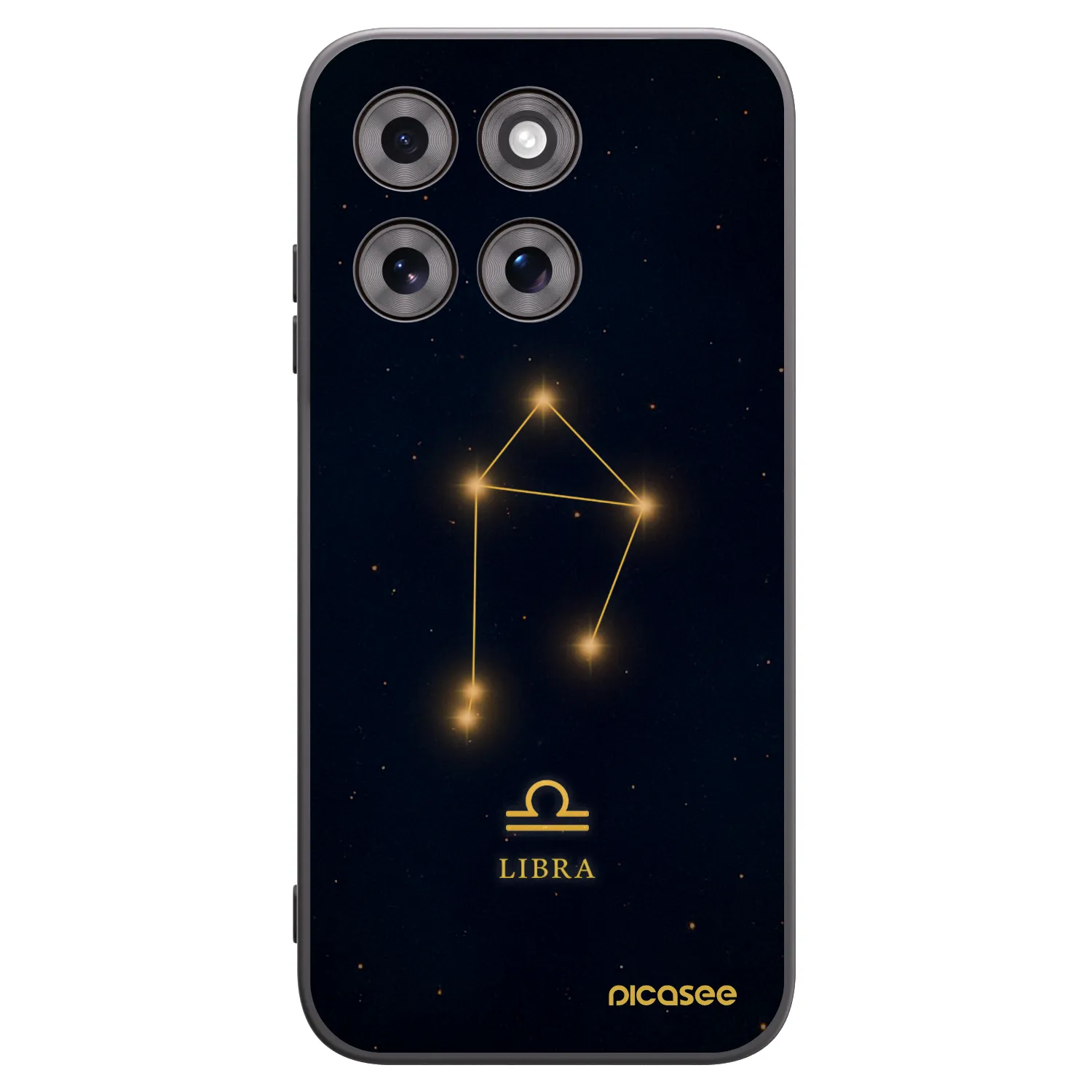 Picasee Μαύρη θήκη σιλικόνης για Motorola Moto G77 - LIBRA
