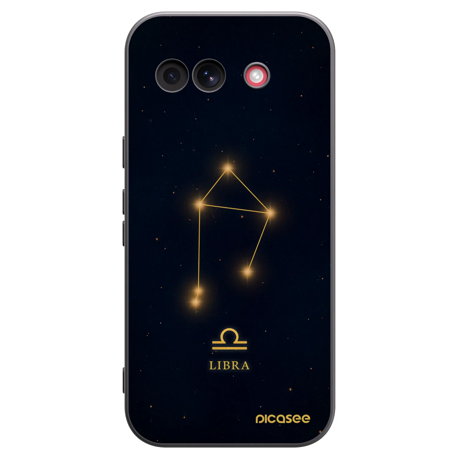 Picasee Μαύρη θήκη σιλικόνης για Google Pixel 10a - LIBRA