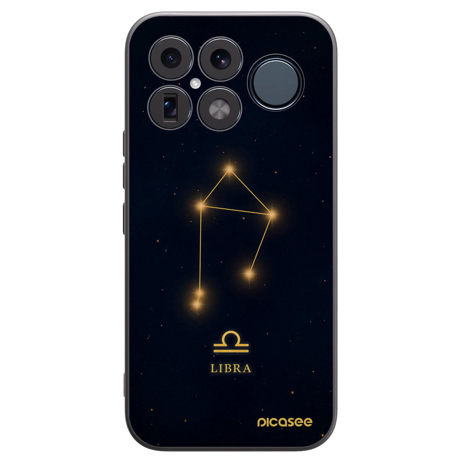 Picasee Μαύρη θήκη σιλικόνης για Xiaomi Poco F8 Ultra - LIBRA