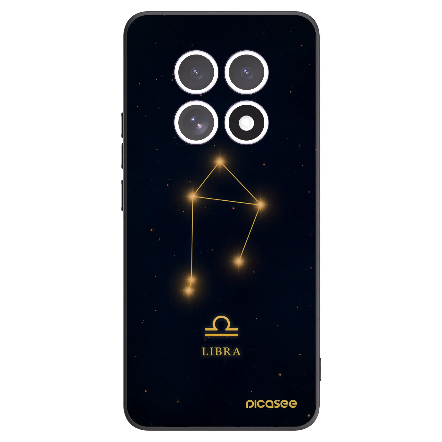 Picasee Μαύρη θήκη σιλικόνης για Xiaomi Redmi Note 15 5G - LIBRA