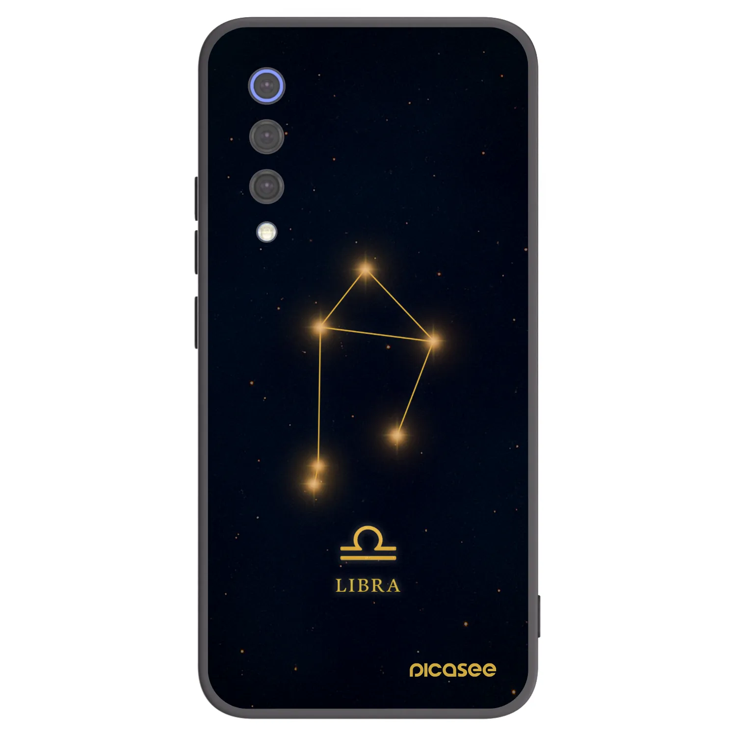 Picasee Μαύρη θήκη σιλικόνης για Xiaomi Mi 9 SE - LIBRA