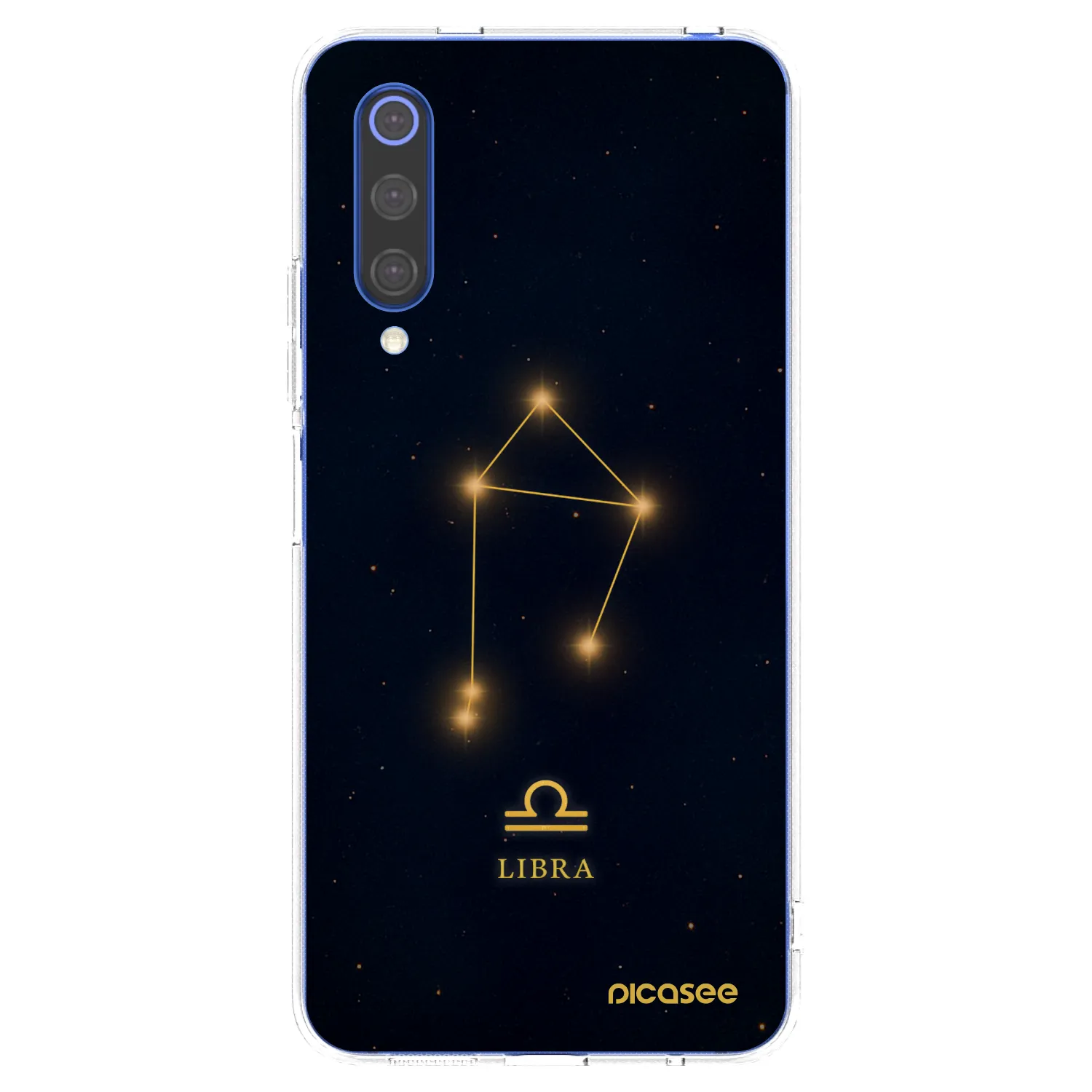 Picasee διαφανής θήκη σιλικόνης Xiaomi Mi 9 SE - LIBRA