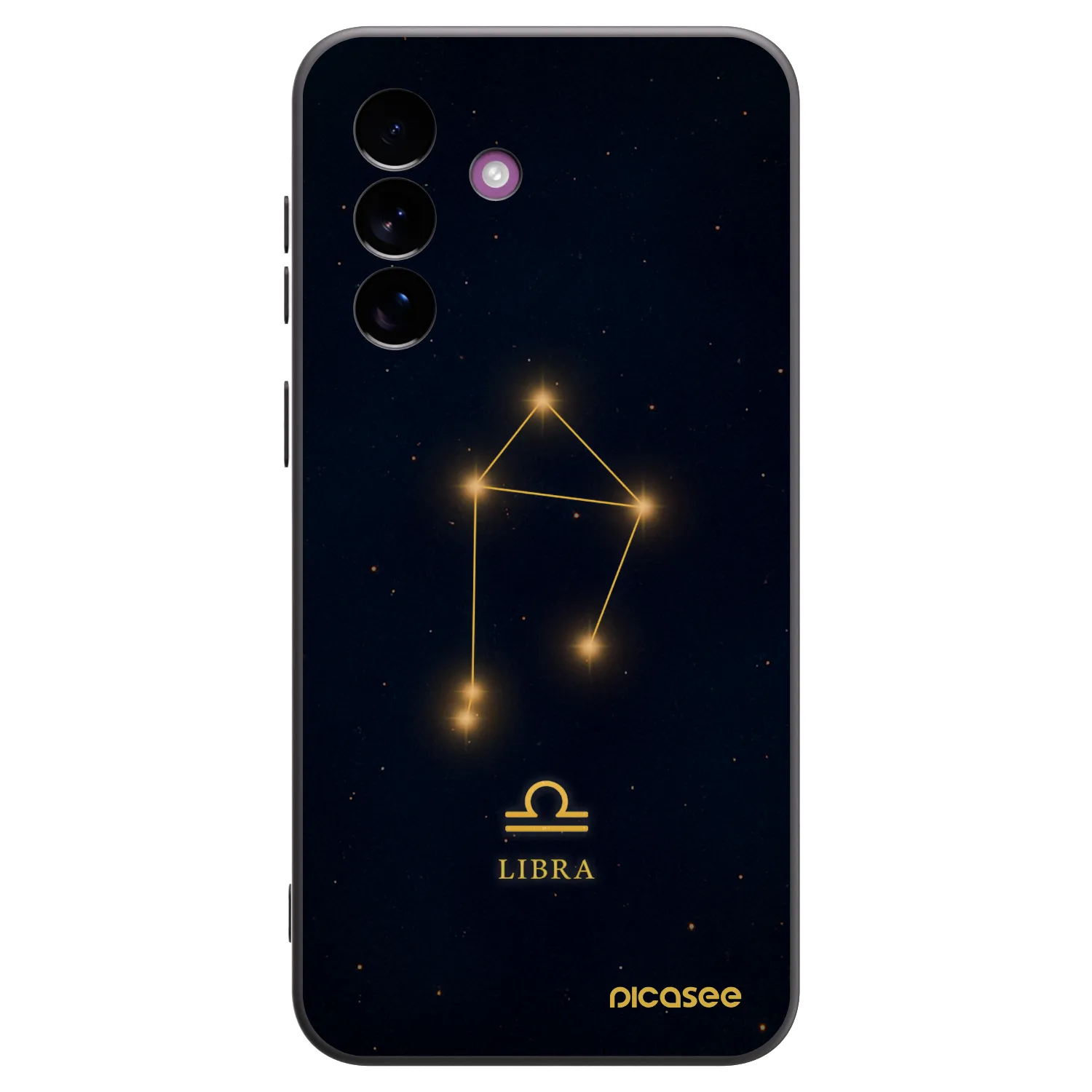 Picasee Μαύρη θήκη σιλικόνης για Samsung Galaxy A37 - LIBRA