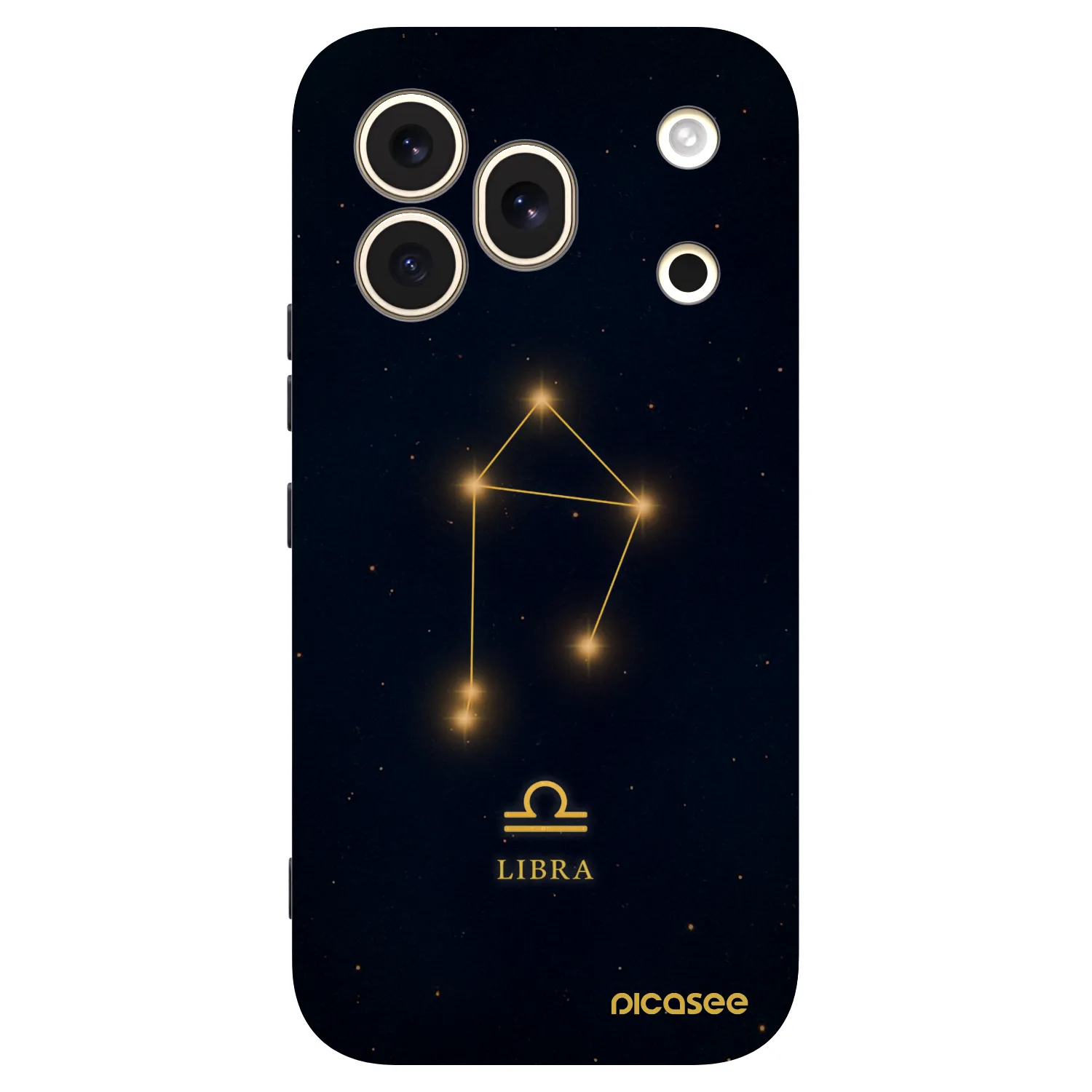 Picasee Μαύρη θήκη σιλικόνης για Honor 600 Pro - LIBRA