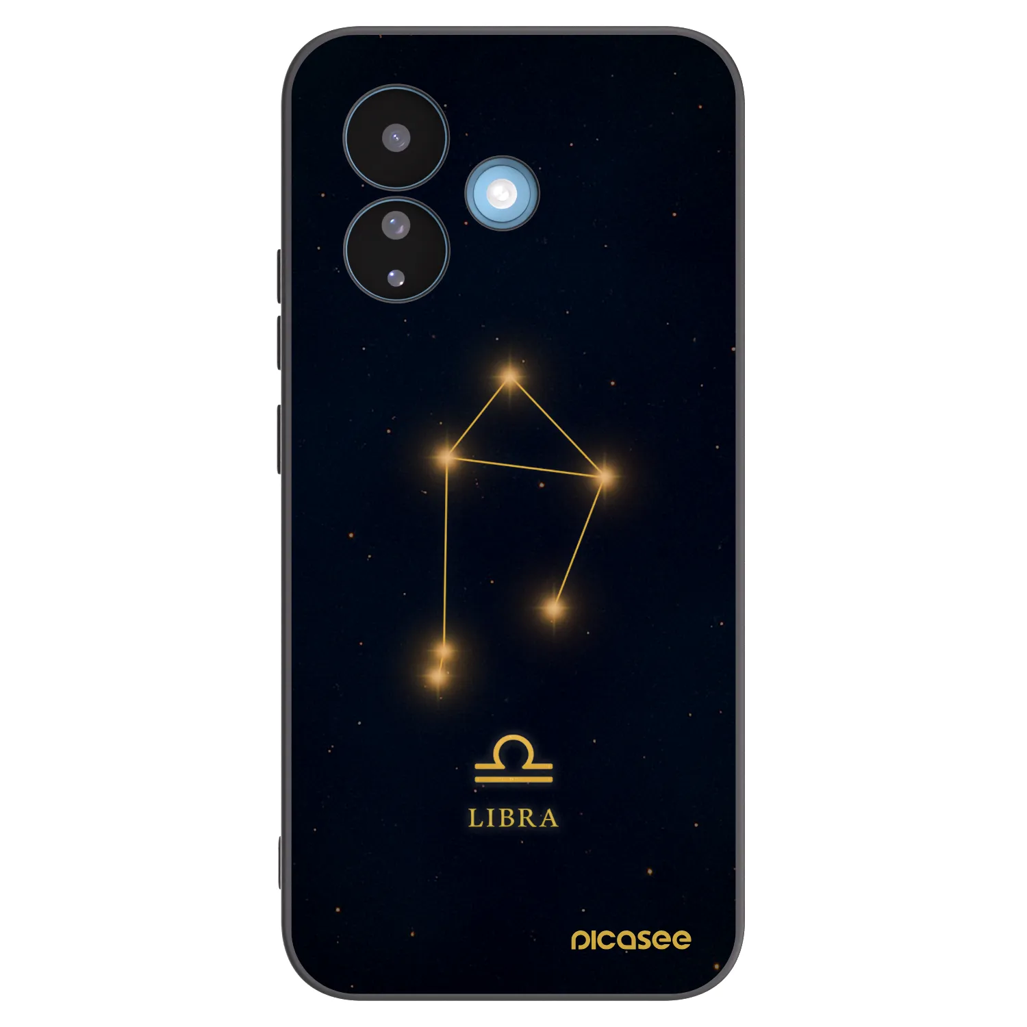 Picasee Μαύρη θήκη σιλικόνης για Xiaomi Redmi Note 17 Pro 5G - LIBRA