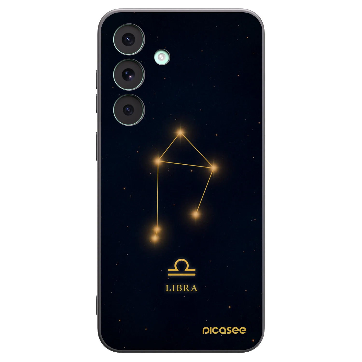 Picasee Μαύρη θήκη σιλικόνης για Samsung Galaxy S26 FE - LIBRA