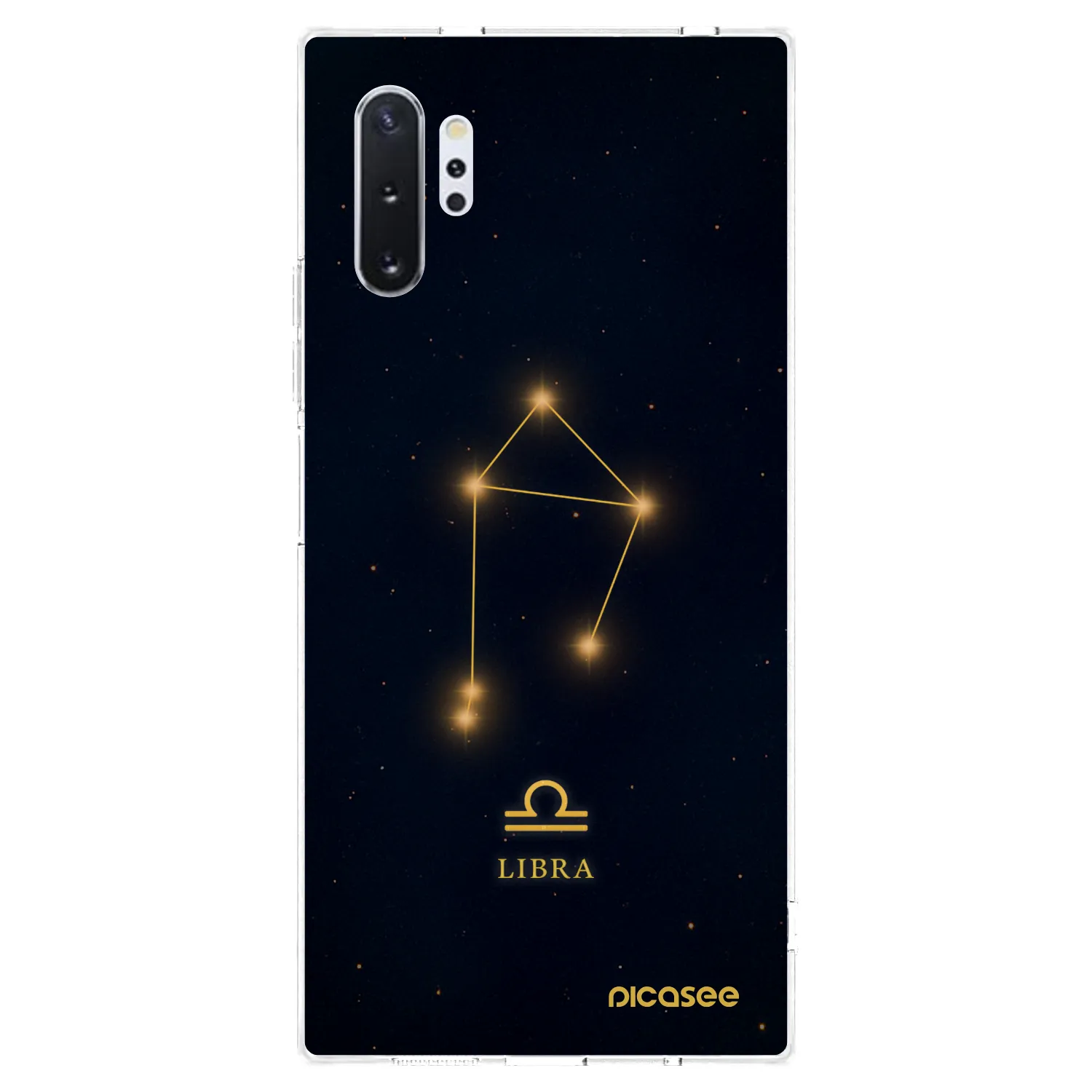 Picasee διαφανής θήκη σιλικόνης Samsung Galaxy Note 10+ N975F - LIBRA