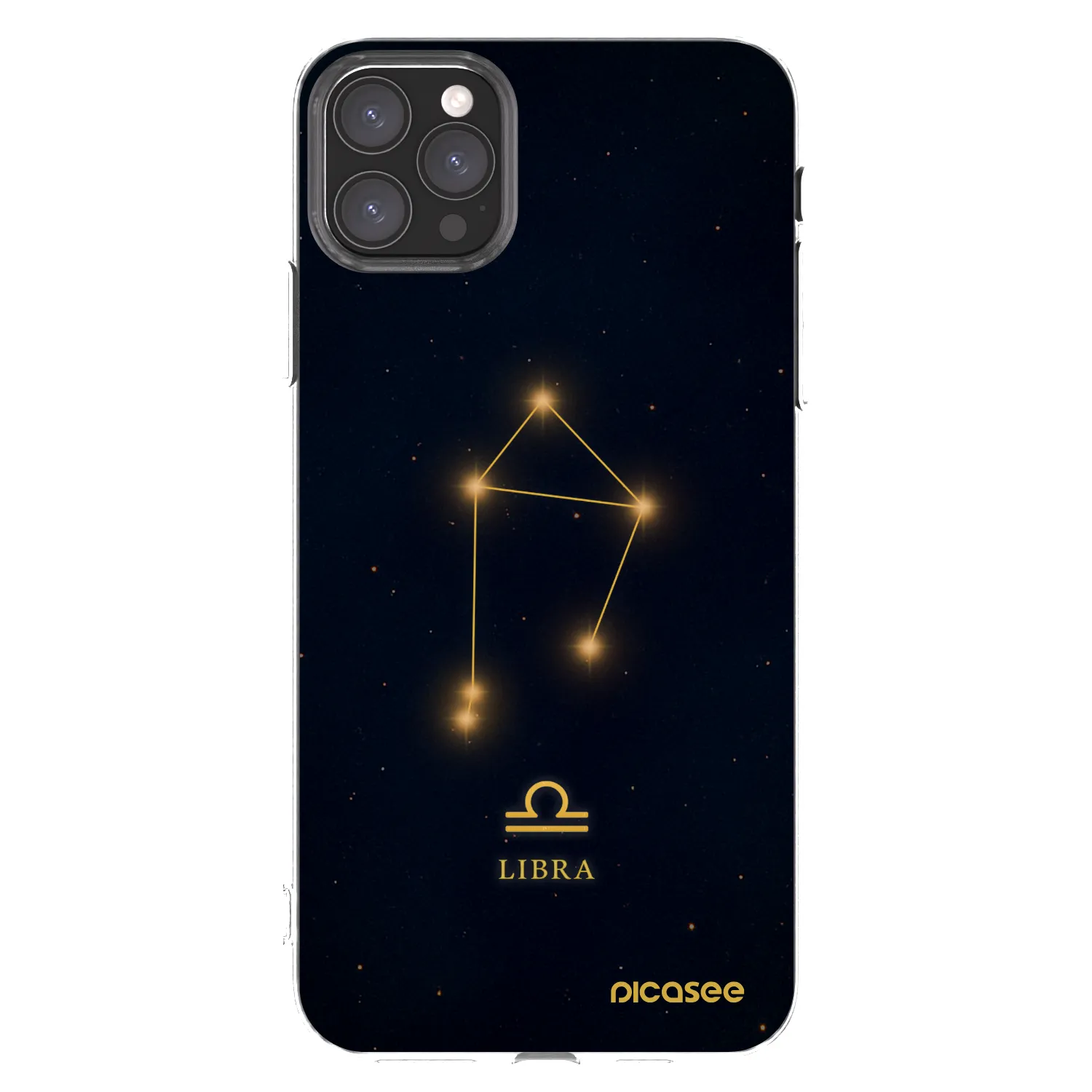 Picasee διαφανής θήκη σιλικόνης Apple iPhone 11 Pro Max - LIBRA