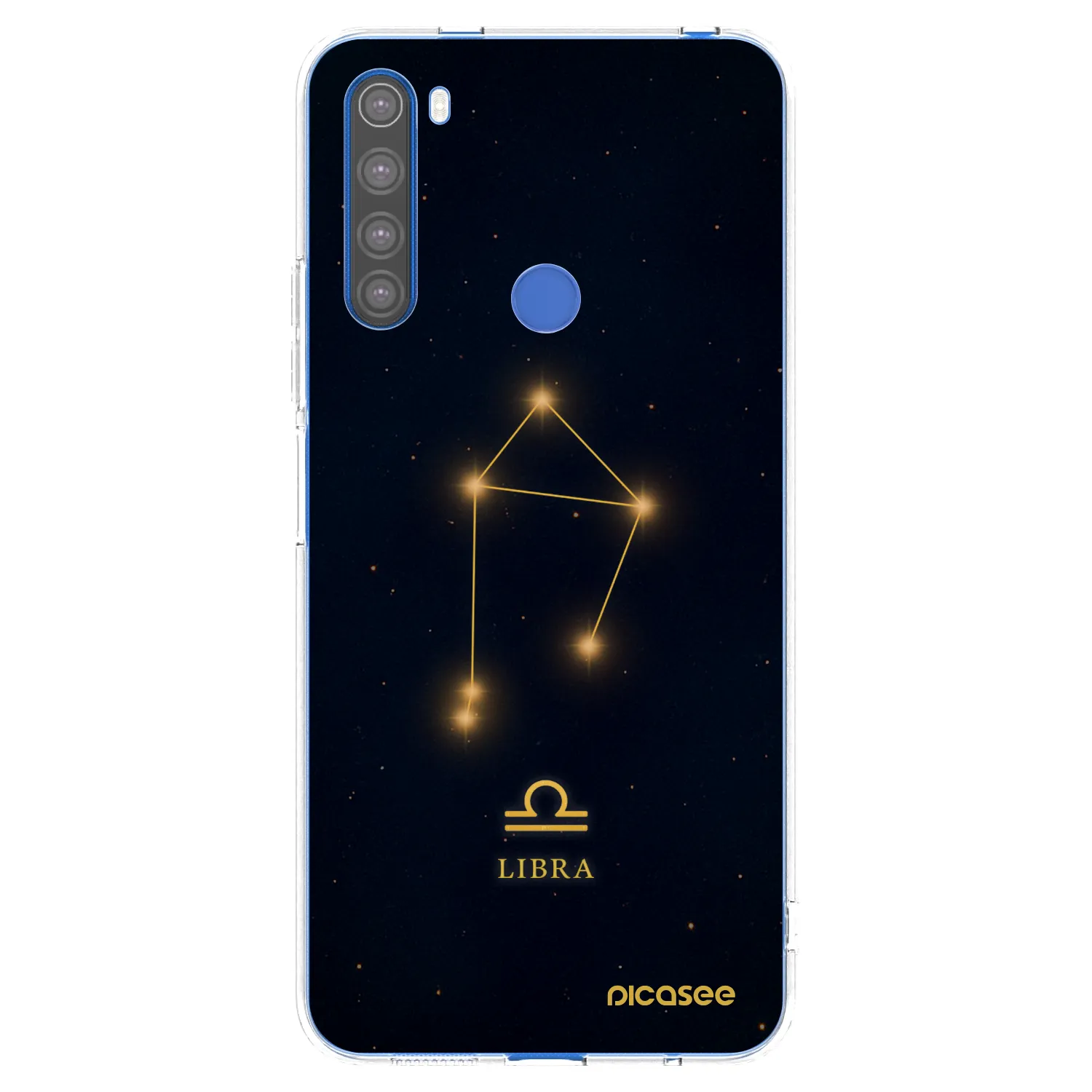 Picasee διαφανής θήκη σιλικόνης Xiaomi Redmi Note 8T - LIBRA