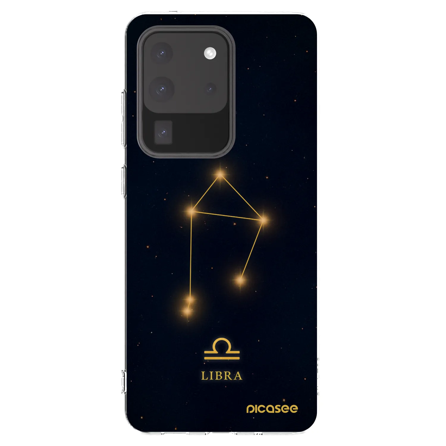 Picasee διαφανής θήκη σιλικόνης Samsung Galaxy S20 Ultra 5G G988F - LIBRA