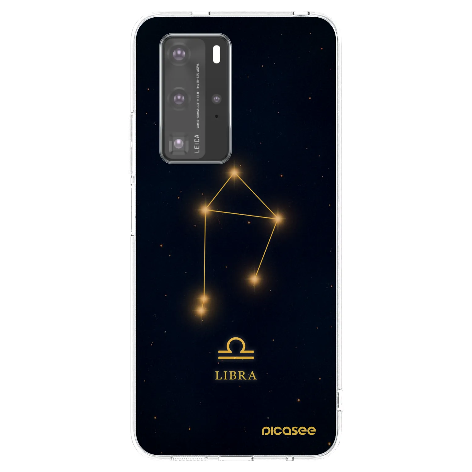 Picasee διαφανής θήκη σιλικόνης Huawei P40 Pro - LIBRA