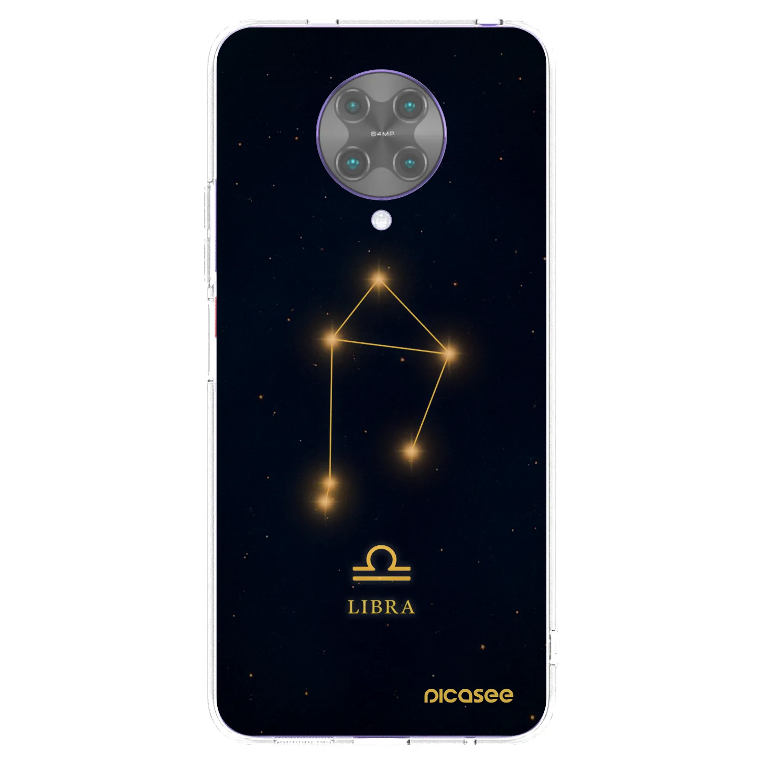 Picasee διαφανής θήκη σιλικόνης Xiaomi Poco F2 Pro - LIBRA