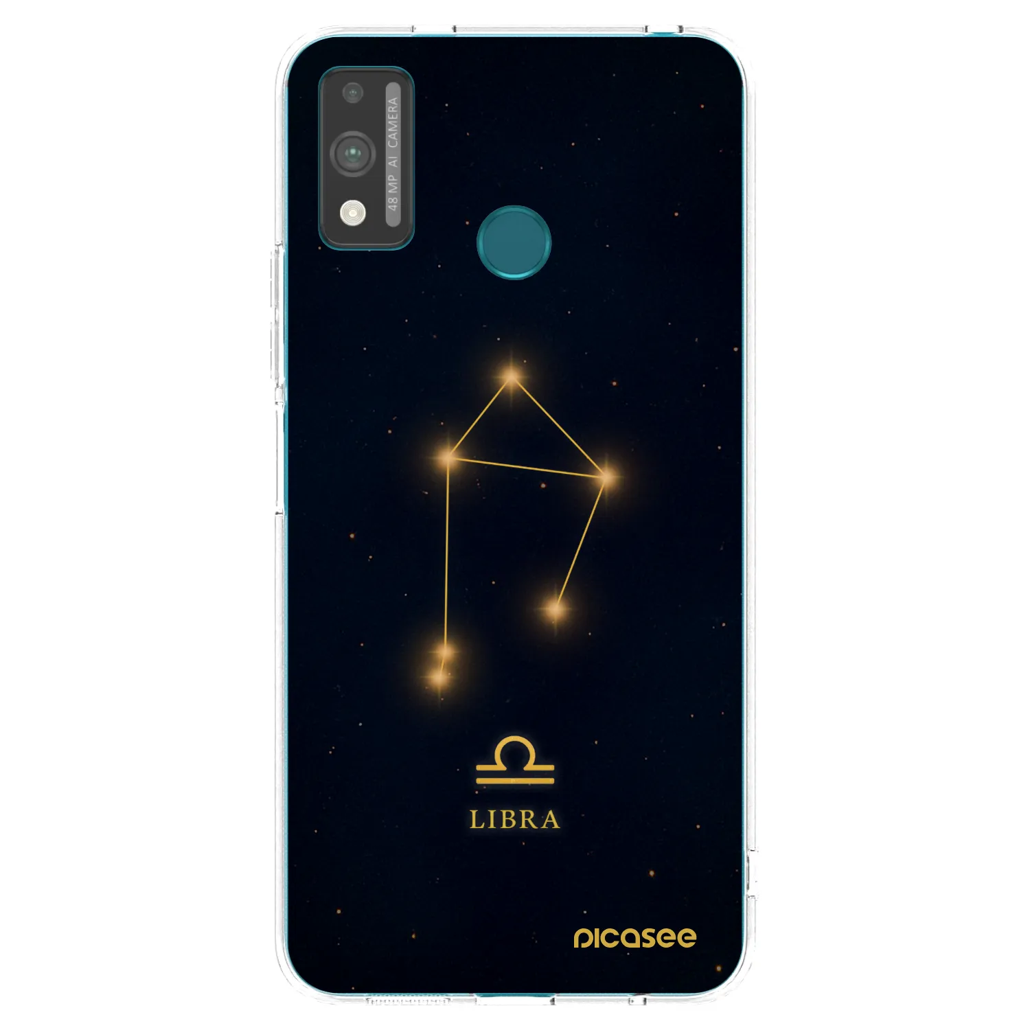 Picasee διαφανής θήκη σιλικόνης Honor 9X Lite - LIBRA