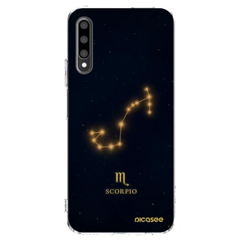Picasee διαφανής θήκη σιλικόνης Honor 9X Pro - SCORPIO