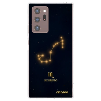 Picasee διαφανής θήκη σιλικόνης Samsung Galaxy Note 20 Ultra - SCORPIO