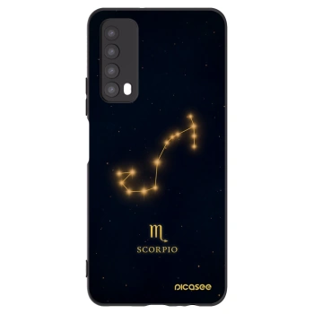 Picasee Μαύρη θήκη σιλικόνης για Huawei P Smart 2021 - SCORPIO