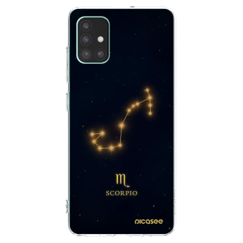 Picasee διαφανής θήκη σιλικόνης Samsung Galaxy M51 M515F - SCORPIO