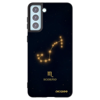 Picasee Μαύρη θήκη σιλικόνης για Samsung Galaxy S21+ 5G G996F - SCORPIO