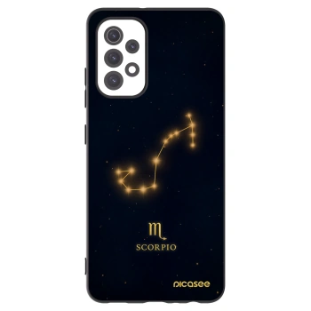 Picasee Μαύρη θήκη σιλικόνης για Samsung Galaxy A32 5G A326B - SCORPIO