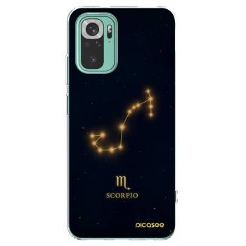 Picasee διαφανής θήκη σιλικόνης Xiaomi Redmi Note 10 Pro - SCORPIO