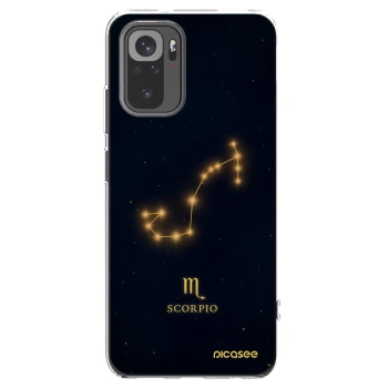 Picasee διαφανής θήκη σιλικόνης Xiaomi Redmi Note 10S - SCORPIO