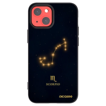Picasee Μαύρη θήκη σιλικόνης για Apple iPhone 13 mini - SCORPIO