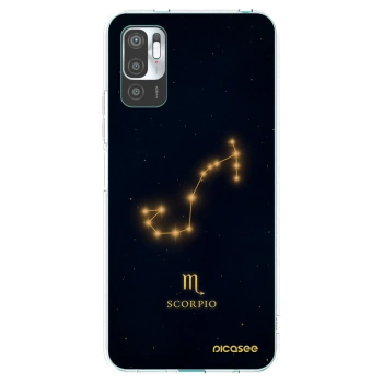 Picasee διαφανής θήκη σιλικόνης Xiaomi Redmi Note 10 5G - SCORPIO