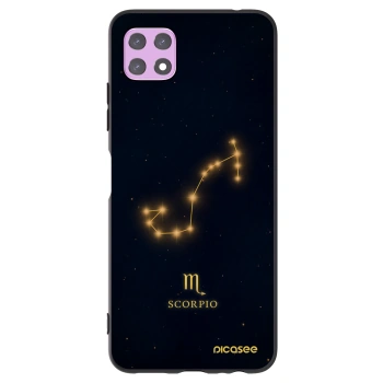 Picasee Μαύρη θήκη σιλικόνης για Samsung Galaxy A22 A226B 5G - SCORPIO