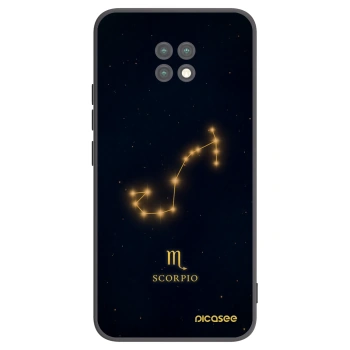 Picasee Μαύρη θήκη σιλικόνης για Xiaomi Redmi Note 9T - SCORPIO