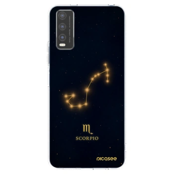 Picasee διαφανής θήκη σιλικόνης Vivo Y20s - SCORPIO