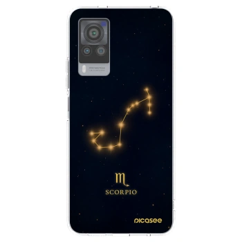 Picasee διαφανής θήκη σιλικόνης Vivo X60 Pro 5G - SCORPIO