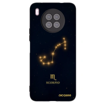Picasee Μαύρη θήκη σιλικόνης για Huawei Nova 8i - SCORPIO