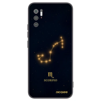 Picasee Μαύρη θήκη σιλικόνης για Xiaomi Poco M3 Pro 5G - SCORPIO