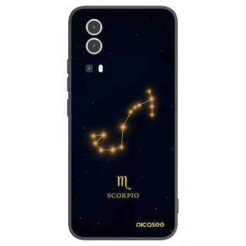 Picasee Μαύρη θήκη σιλικόνης για Vivo Y72 5G - SCORPIO