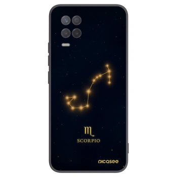 Picasee Μαύρη θήκη σιλικόνης για Realme 8 5G - SCORPIO