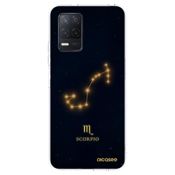 Picasee διαφανής θήκη σιλικόνης Realme 8 5G - SCORPIO