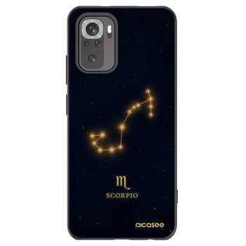 Picasee Μαύρη θήκη σιλικόνης για Xiaomi Redmi Note 11S 4G - SCORPIO