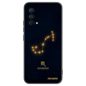 Picasee Μαύρη θήκη σιλικόνης για Realme GT Master Edition 5G - SCORPIO