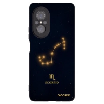 Picasee Μαύρη θήκη σιλικόνης για Huawei Nova 9 SE - SCORPIO