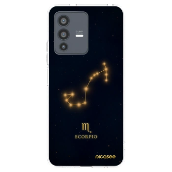 Picasee διαφανής θήκη σιλικόνης Vivo V23 5G - SCORPIO