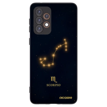 Picasee Μαύρη θήκη σιλικόνης για Samsung Galaxy A33 5G A336 - SCORPIO