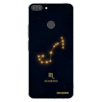 Picasee διαφανής θήκη σιλικόνης Huawei P Smart - SCORPIO
