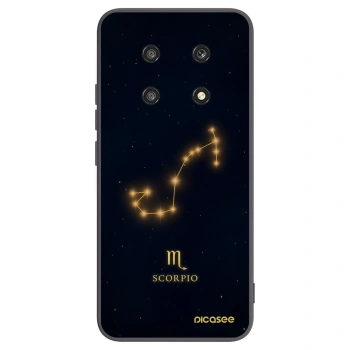 Picasee Μαύρη θήκη σιλικόνης για Honor Magic4 Lite 5G - SCORPIO