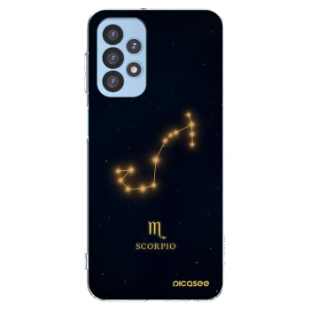 Picasee διαφανής θήκη σιλικόνης Samsung Galaxy A23 A235F 4G - SCORPIO