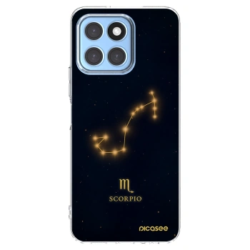Picasee διαφανής θήκη σιλικόνης Honor X8 5G - SCORPIO