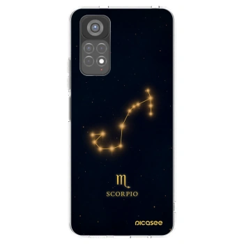 Picasee διαφανής θήκη σιλικόνης Xiaomi Redmi Note 11S 5G - SCORPIO