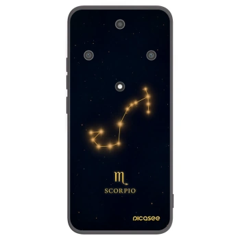 Picasee Μαύρη θήκη σιλικόνης για Honor Magic5 Lite 5G - SCORPIO
