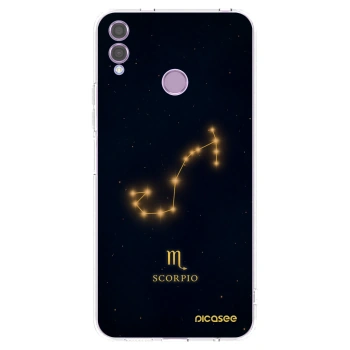 Picasee διαφανής θήκη σιλικόνης Honor 8X - SCORPIO