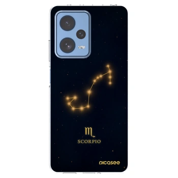 Picasee διαφανής θήκη σιλικόνης Xiaomi Redmi Note 12 Pro 5G - SCORPIO